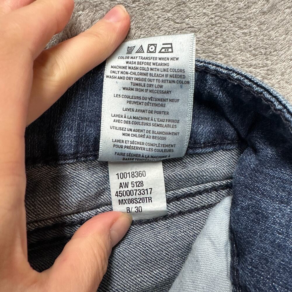 Ariat Denim Trouser Y2K Jeans Flared Womens 27S 27x30 Dark Wash Mid Rise EUC - Picture 8 of 9